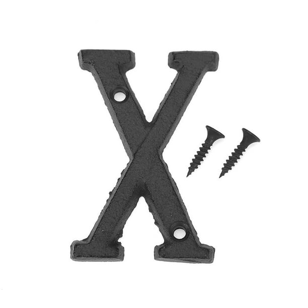 Metal Letters Alphabet Number Cast Iron Sign Doorplate Name DIY Cafe Wall Decor Metal Letters Alphabet Number Cast Iron Sign Doorplate Name DIY Cafe Wall Decor